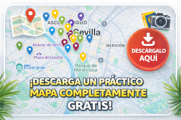 Banner mapa turístico gratis - ViajandoporSevilla.com