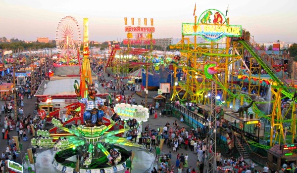 Calle del Infierno de la Feria de Abril - ViajandoporSevilla.com