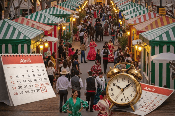 ¿Cuándo se celebra la Feria de Abril en Sevilla?