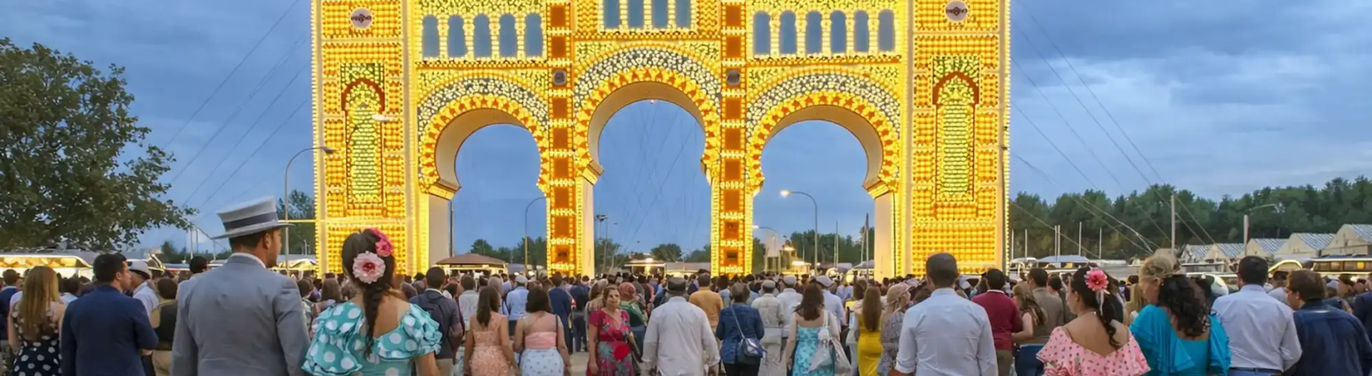 Portada de la Feria de Sevilla - Feria de Sevilla - ViajandoporSevilla.com